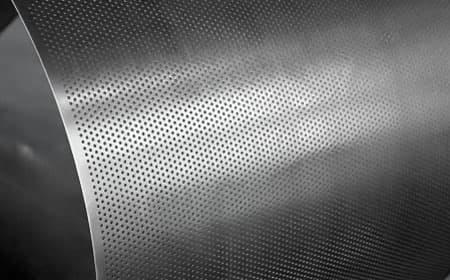 перфорированная конвейерная лента из углеродистой стали