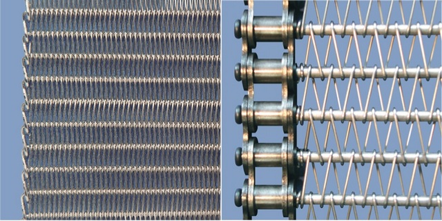 Конвейерная сетчатая лента для облегченных режимов работы