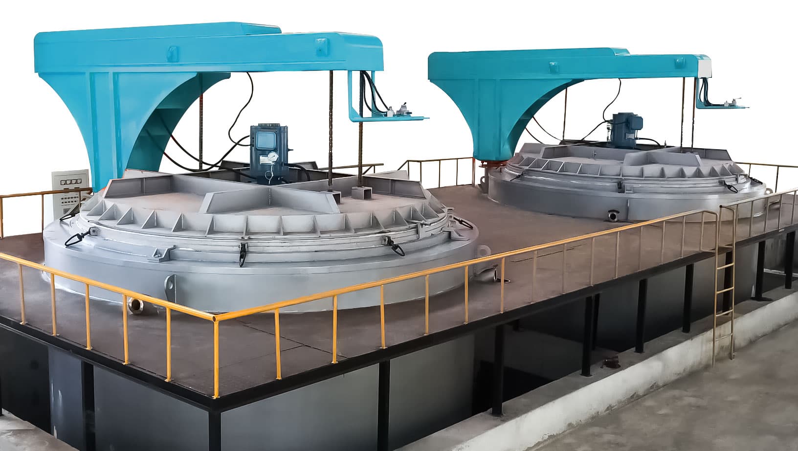 шахтная печь для сферодизирующего отжига проволоки и канатов