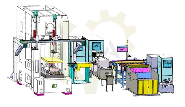 Автоматические линии для горячей высадки болтов