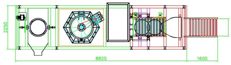 оборудование для промасливания крепежа, метизов и деталей автоматическое