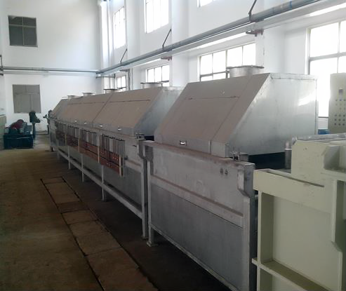 Линия для нанесения цинк-алюминиевого сплава