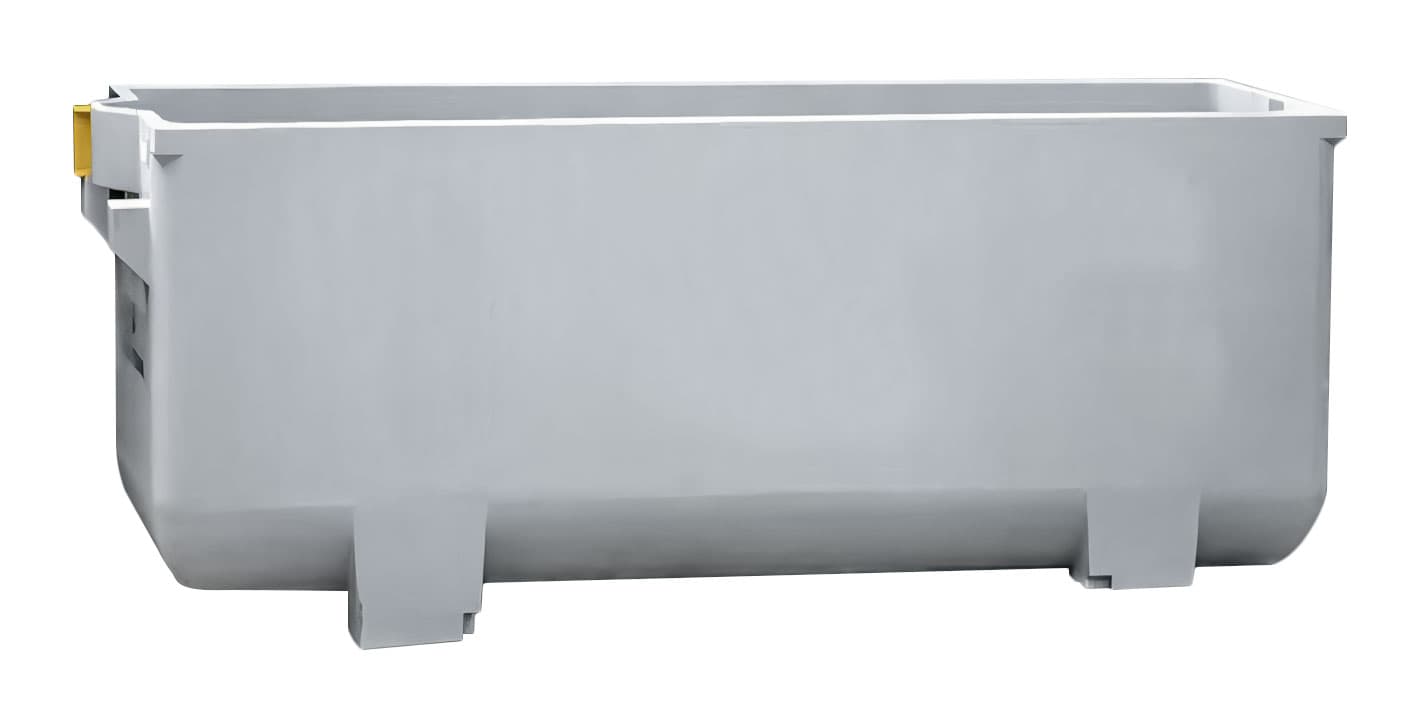 электролитическая ванна из полимербетона