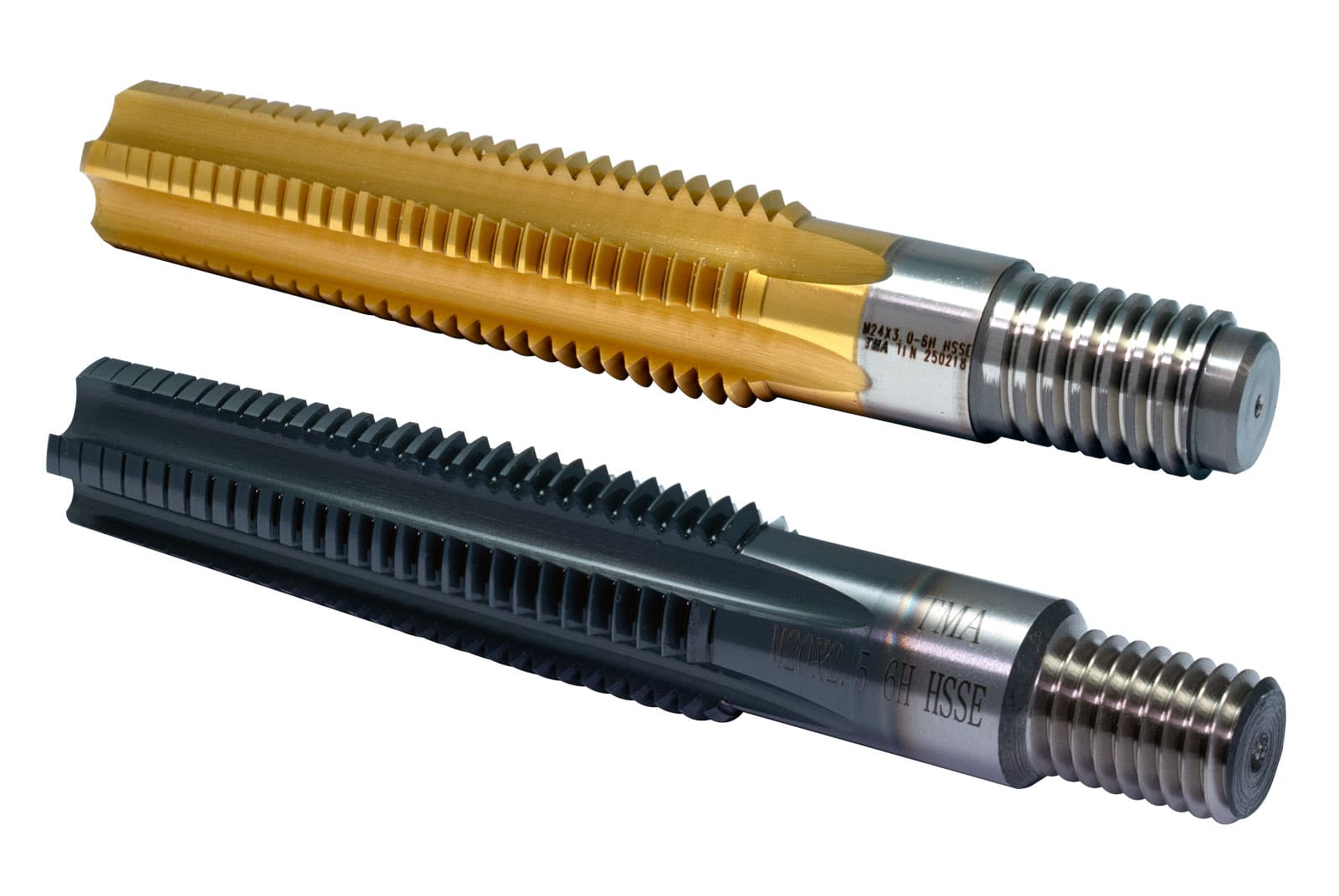 составные гаечные метчики с изогнутым хвостовиком для гаек из углеродистых сталей и холодноштампованных гаек