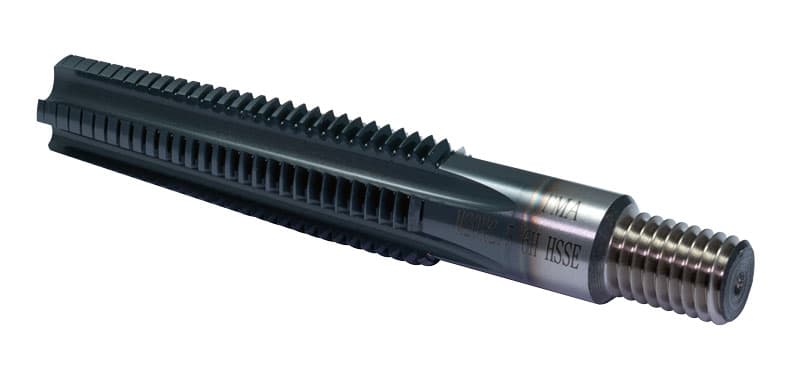 составные гаечные метчики с изогнутым хвостовиком для гаек из углеродистых сталей и холодноштампованных гаек