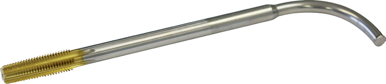 гаечные метчики с изогнутым хвостовиком для гаек из углеродистых сталей и холодноштампованных гаек