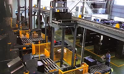 Опрокидывательно-загрузочное оборудование для метизов и крепежа.