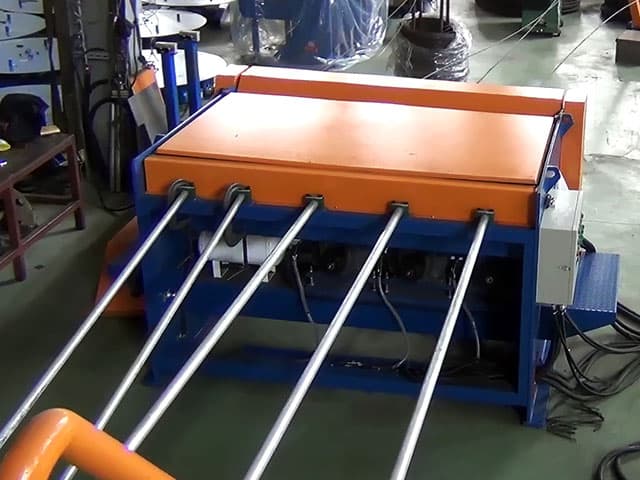 узел выпрямления проволоки