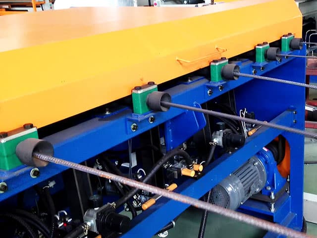 узел выпрямления проволоки