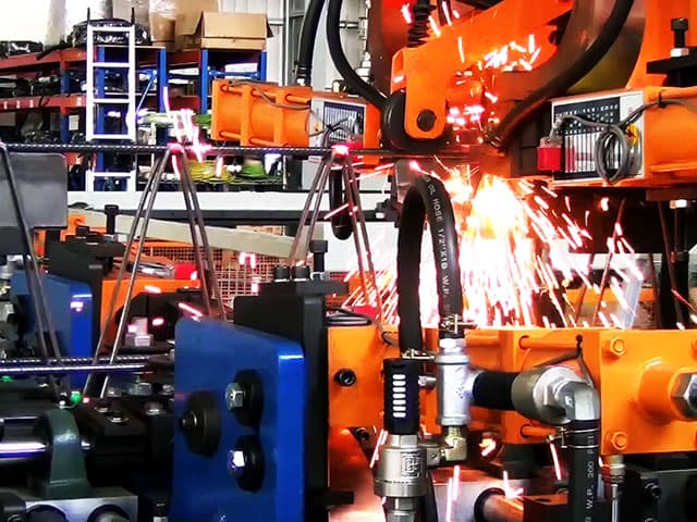 узел сварки тригона