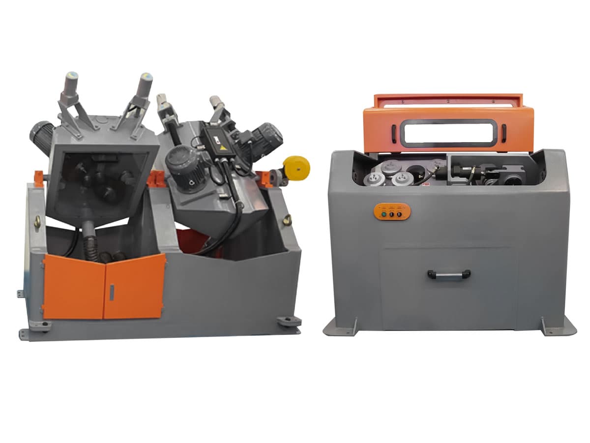 механический окалиноломатель с роликами и стальными щётками